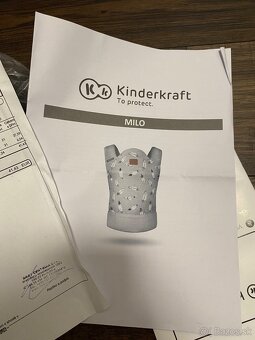 Kinderkraft Milo detský ergonomický nosič - 6