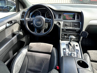 Audi Q7 3,0 TDi 180kw - 2x S-LINE, CZ, VZDUCH, 7-MÍST - 6