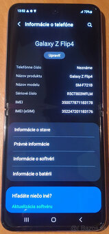 Samsung Galaxy Z FLIP 4 8GB/128GB fialový TOP stav - 6