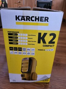 Kärcher K2 Compact Vysokotlakový čistič - 6
