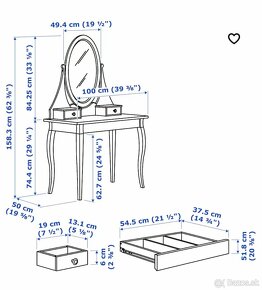 Kozmetický stolik - 6