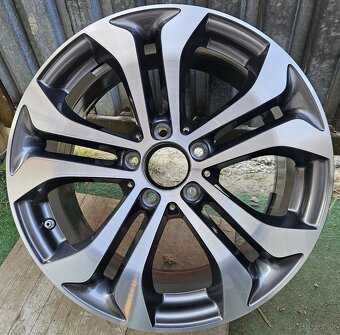 Originálne hliníkové disky Mercedes - 5x112 r17 - 6