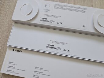 Predám Apple Watch SE 44mm - Starlight white - záruka - 6