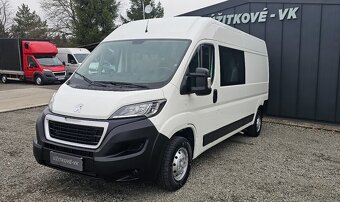 Peugeot Boxer HDI 130K L3H2 6-Miest Kamera Odpočet DPH - 6