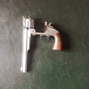 Revolver Smith Wesson 3 model ráže 44 super stav - 6