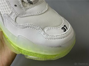 Balenciaga Triple S Clear Sole White/Green - 6