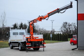 MERCEDES ATEGO 1518 VALNÍK + HYDRAULICKÁ RUKA - EU5 - 6