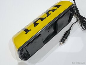 Taxi transparent - 30cm x 13cm - Magneticky - 6