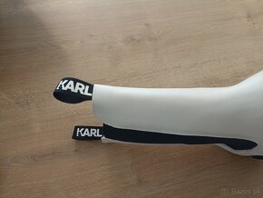 Nové dámske čižmy Karl Lagerfeld Biker II Long Gore Boots - 6