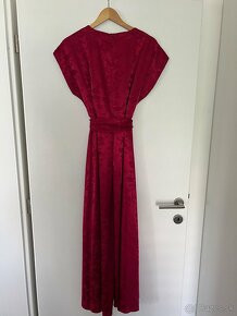 Červené dlhé šaty - 6