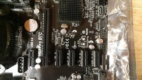 set ASROCK H81 PRO BTC R2.0 + I5-4570 + 8GB RAM - 6