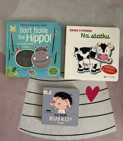 Detské knižky - Kubko, Na statku, Don't Tickle the Hippo - 6