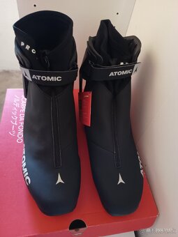 nove topanky na bezky ATOMIC prolink velkost 46 - 6