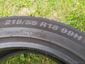 Zimné gumy 215/55 R18 Kumho 2ks - 6