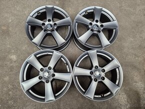 5x112 r16 ET41 x 6,5J elektróny ŠKODA, VW, SEAT, AUDI - 6