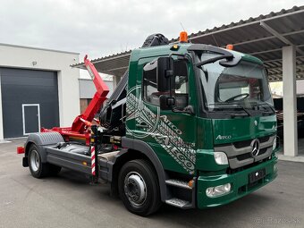 MERCEDES-BENZ ATEGO 1218 HÁKOVÝ NOSIČ HYDRAULICKÁ RUKA HIAB - 6