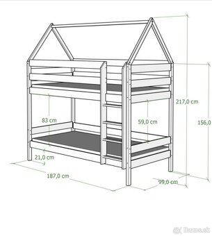 Detska poschodova postel - 6