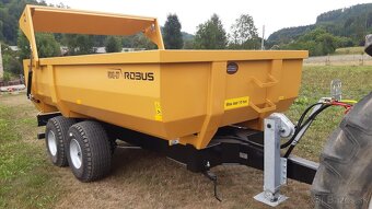 Traktorový náves,Príves,Vlek za traktor,Vlečka,Dumper 10t - 6