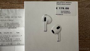 Predám Apple AirPods (3.generácie)s MagSafe v záruke - 6