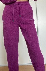 Nike sherpa teple teplaky polar S sweatpants High waist - 6