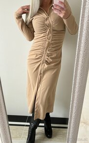 Dámske Maxi šaty Helen beige - 6