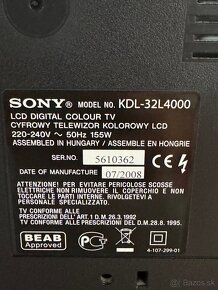 Sony KDL-32L4000 - 6