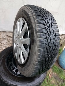 Zimne pneumatiky 195/65R15 plus disky - 6