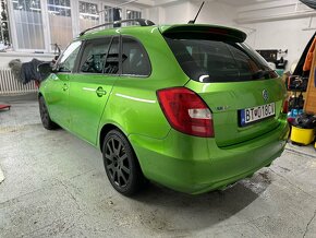 Škoda Fabia 2 RS zelena metalíza 1.4 TSI 132kw 2012 nová STK - 6