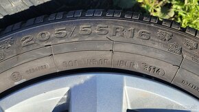 Zimné pneu. Dunlop 205/55 R16 - 6