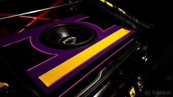 Pride car audio zostava -subwoofer , bedňa a zosilovač - 6