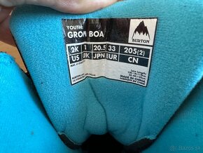 BURTON Youth Grom BOA EUR33 -detske Snowboardove topanky - 6