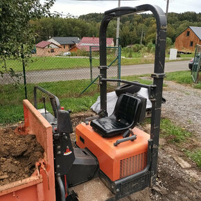 Kubota KC 100HD, pásový minidumper - 6