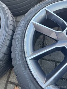 ORIGINÁL Alu Škoda GEMINI R18, 5x112 - VČ. PNEU - 6