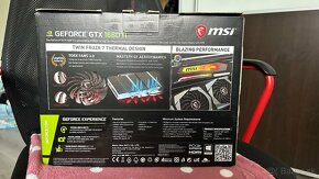 Grafická karta msi GTX 1660 Ti - 6