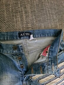 Panske jeansy Armani jeans oversize a M&D - 6