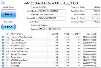 2,5" SSD KingSpec/SP/Patriot/GO Infinity/Crucial 512GB - 6