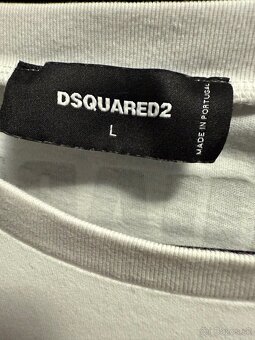 DSQUARED 2 , originál tričko , veľkosť L - 6