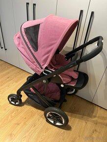 Cybex Talos S Lux Magnolia pink + vaňa + držiak + plášť - 6