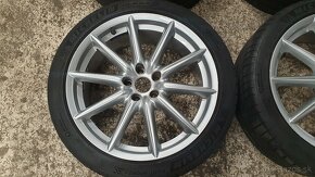 Originálne elektróny R19 Ti 5x110 + letné pneu Alfa 159 - 6