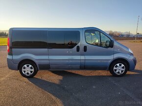 Renault trafic 2,0 dci,2011, predĺžený,9miest,klima - 6