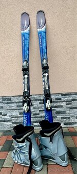 Lyže Atomic 158cm a lyžiarky Nordica - 6