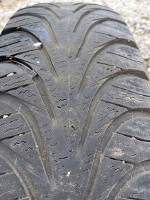 Predám rezervu koleso 175/80 R14 5x100 zimná pneu - 6