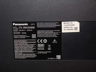 Predám Smart LED TV Panasonic VIERA TX-39AS500E - 6