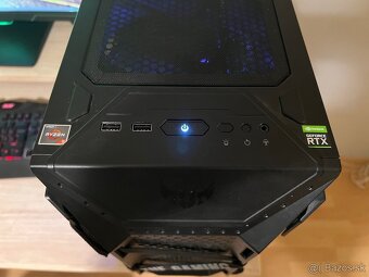 Predam Herný PC R5 3600, 16 GB DDR4, GTX 1080 Ti, SSD, HDD - 6