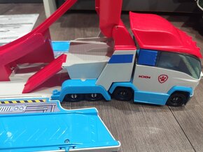 Tlapková Patrola - Paw Patrol Transporter dráha 2v1 - 6