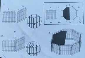 Ohrádka / klietka pre zajace / králiky a iné hlodavce - 6