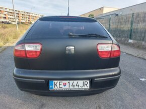 SEAT Leon 1M, 1.6 Benzín, 77kw, čierna matná - 6