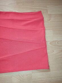 Ružovo-oranžová sukňa ASOS - 6