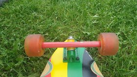 Skateboard FLIP CRUISER: RASTA SHROOM PINNER 9.9 - 6