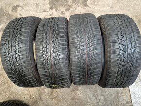 215/55r17 zimné 4 ks BRIDGESTONE dezén 6,4-4,5 mm - 6